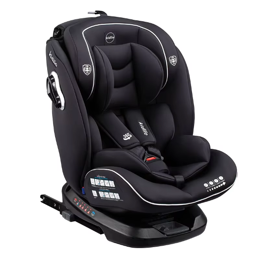 Baby car seat front view