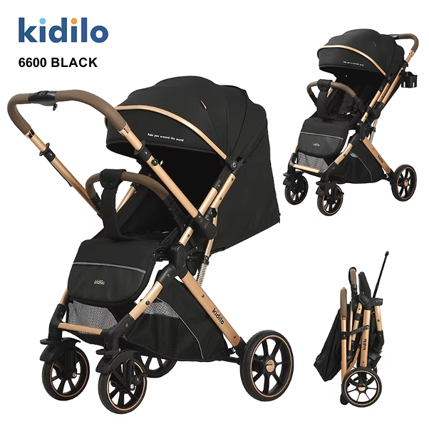 Baby car seat front view