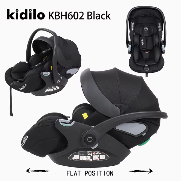 Baby car seat front view