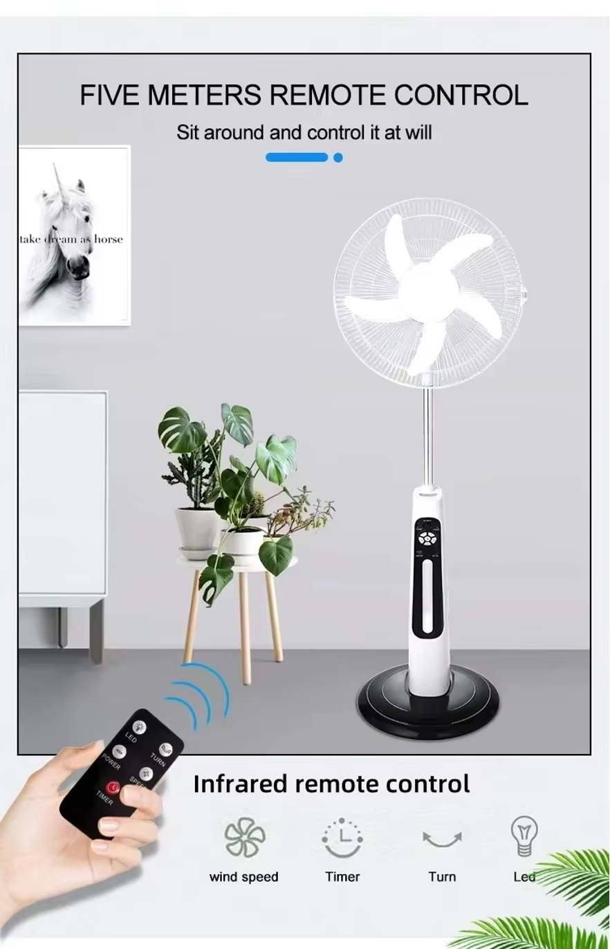 KL1938A Solar Rechargeable Fan