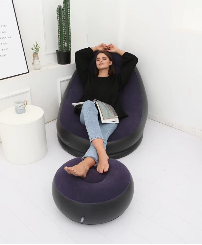 Sofa folded