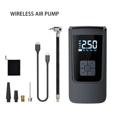 Hot Sale 150psi Air Pump Intelligent Digital Display Car Bicycle Ball Mini Portable Electric Pump Cylinder