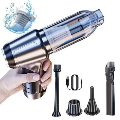 Wireless Handheld Car Vacuum Cleaner with Brush Strong Suction Mini Vacuum Cleaner for Many Occasions
