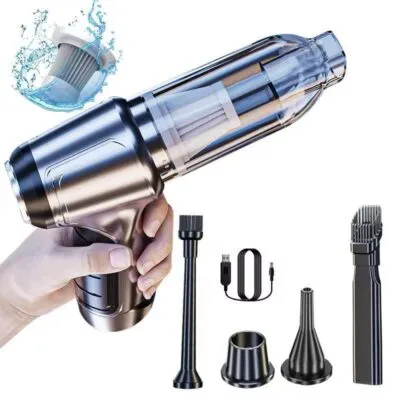 Wireless Handheld Car Vacuum Cleaner with Brush Strong Suction Mini Vacuum Cleaner for Many Occasions
