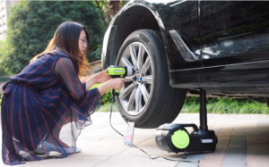 Factory Direct Sale 3 in 1 Car ELectric Jack DC12V 5T Compressor Wrench Vehicle Tools Emergency Tool Kit