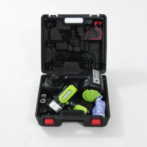 HFTT02 Multi-function Electric Car Jack 5T DC12V Air Compressor with Electric Impact Wrench Set Car Tool