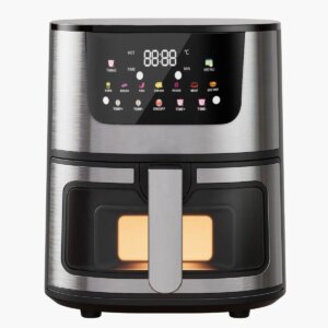 Touch Screen Large Capacity 8.5L 10L 12L 15L Stainless Steel Smart Air Fryer Digital Commercial Multifuncional Air Fryer Oven