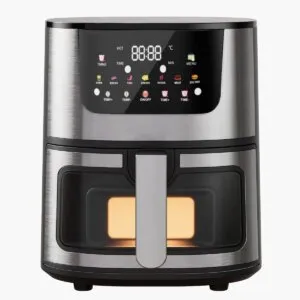 Touch Screen Large Capacity 8.5L 10L 12L 15L Stainless Steel Smart Air Fryer Digital Commercial Multifuncional Air Fryer Oven